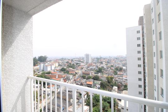 Varanda da Sala de apartamento à venda com 1 quarto, 41m² em Parada Xv de Novembro, São Paulo