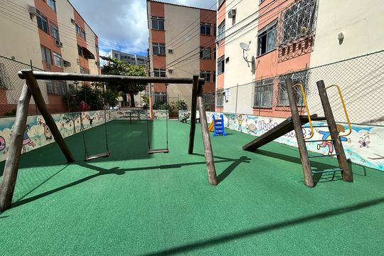Área comum - Playground de apartamento para alugar com 2 quartos, 45m² em Inhaúma, Rio de Janeiro