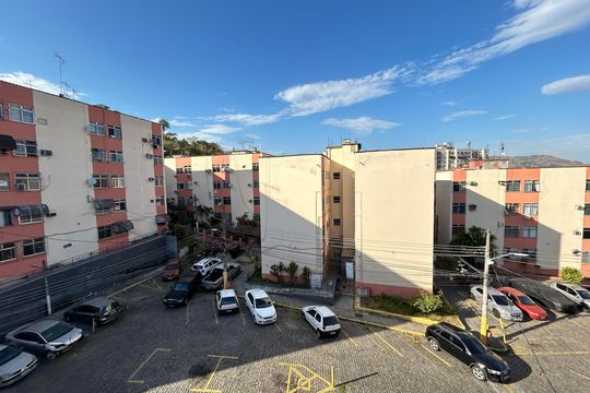 Vista da Sala de apartamento à venda com 2 quartos, 45m² em Inhaúma, Rio de Janeiro
