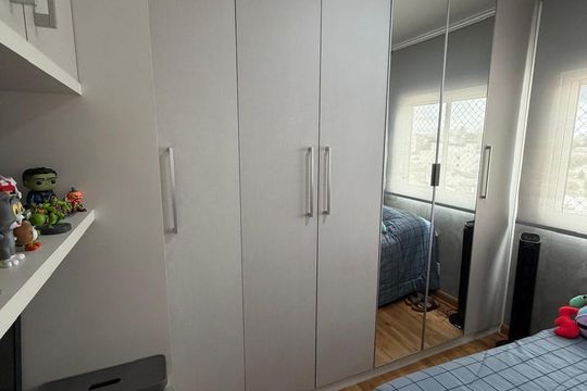 Quarto de apartamento à venda com 3 quartos, 80m² em Vila Bertioga, São Paulo