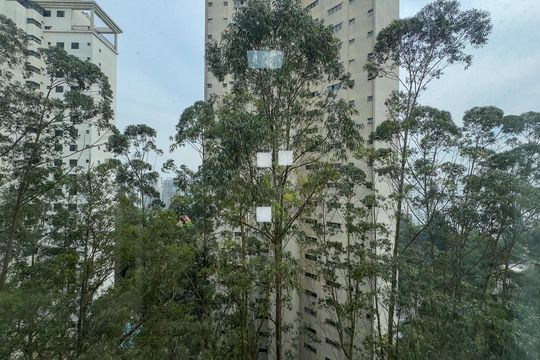 Vista da Sala de apartamento para alugar com 4 quartos, 273m² em Jardim Morumbi, São Paulo