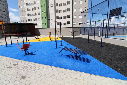 Área comum -  de apartamento para alugar com 2 quartos, 52m² em Parque Residencial Flamboyant, São José dos Campos