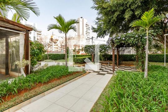 Área comum de apartamento para alugar com 2 quartos, 72m² em Jardim das Acacias, São Paulo
