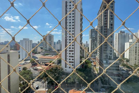 Vista de apartamento para alugar com 2 quartos, 72m² em Jardim das Acacias, São Paulo