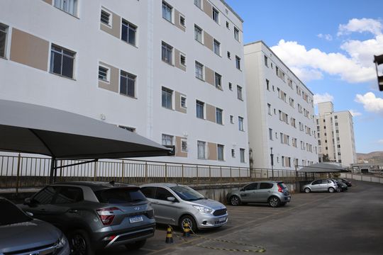 Área comum de apartamento à venda com 2 quartos, 47m² em Diamante, Contagem