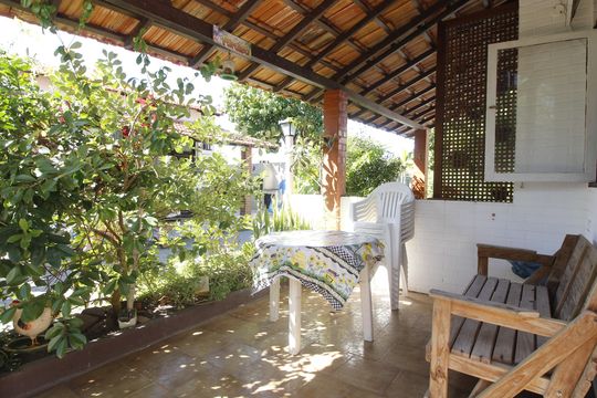 Varanda da Sala de casa de condomínio para alugar com 4 quartos, 84m² em Peró, Cabo Frio