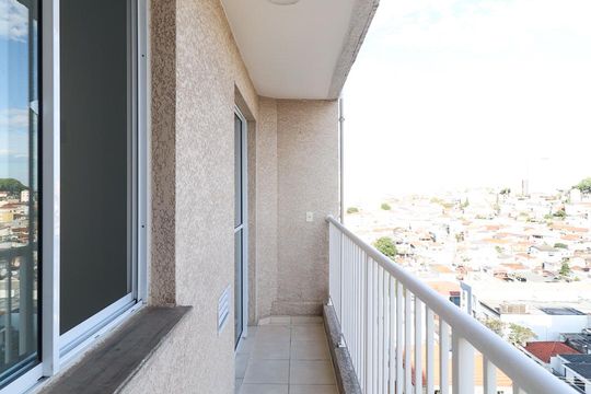Varanda de apartamento para alugar com 1 quarto, 29m² em Parque Vitoria, São Paulo