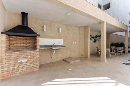 Churrasqueira de apartamento para alugar com 1 quarto, 29m² em Parque Vitoria, São Paulo