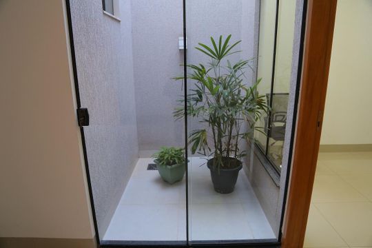 Vista do Quarto 2 de casa à venda com 3 quartos, 160m² em Residencial Jardim Belvedere, Goiânia