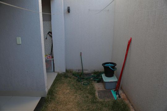 Varanda da Sala de jantar de casa à venda com 3 quartos, 160m² em Residencial Jardim Belvedere, Goiânia