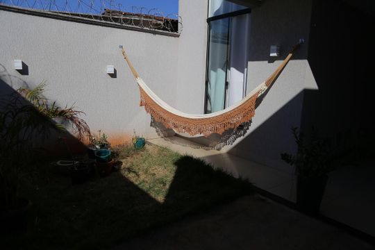 Área comum de casa à venda com 3 quartos, 160m² em Residencial Jardim Belvedere, Goiânia