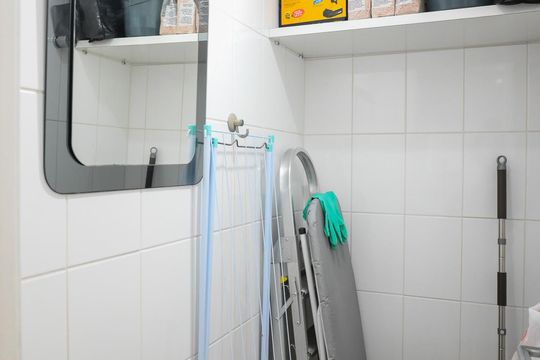 Banheiro de Serviço de apartamento à venda com 3 quartos, 129m² em Bosque da Saúde, São Paulo