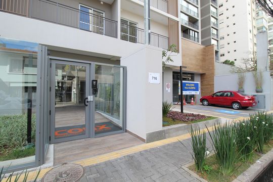 Fachada de kitnet/studio para alugar com 1 quarto, 30m² em Vila Olímpia, São Paulo