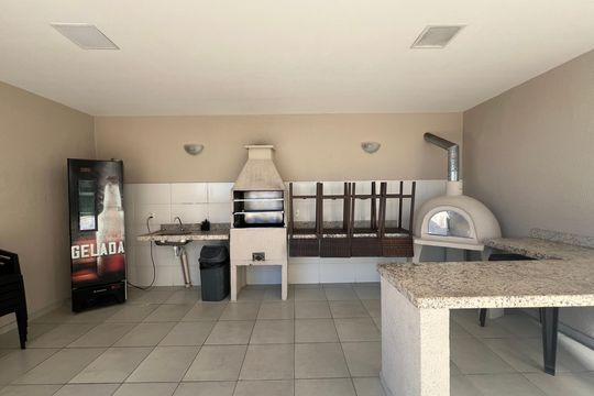 Área comum - Churrasqueira de apartamento à venda com 2 quartos, 49m² em Engenho Nogueira, Belo Horizonte