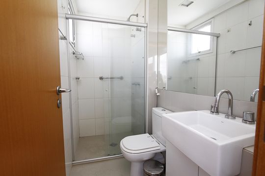 Banheiro da Suíte de apartamento para alugar com 3 quartos, 119m² em Prado, Belo Horizonte