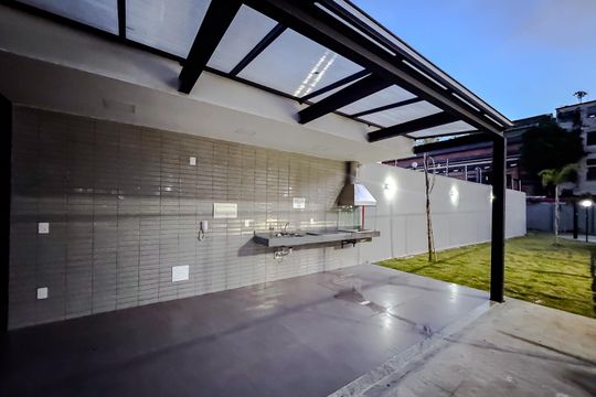 Área comum - Churrasqueira de apartamento à venda com 3 quartos, 55m² em Mooca, São Paulo