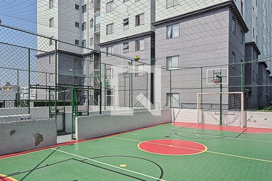 Área comum - Quadra de apartamento para alugar com 3 quartos, 60m² em Planalto, São Bernardo do Campo