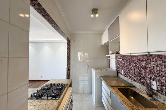 Cozinha de apartamento para alugar com 3 quartos, 60m² em Planalto, São Bernardo do Campo