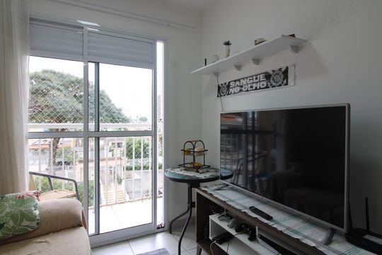 Sala de apartamento para alugar com 1 quarto, 28m² em Vila Ré, São Paulo