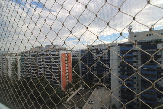 Sala - Varanda de apartamento para alugar com 3 quartos, 193m² em Barra Olímpica, Rio de Janeiro