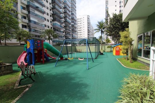 Área comum - Playground de apartamento para alugar com 3 quartos, 193m² em Barra Olímpica, Rio de Janeiro
