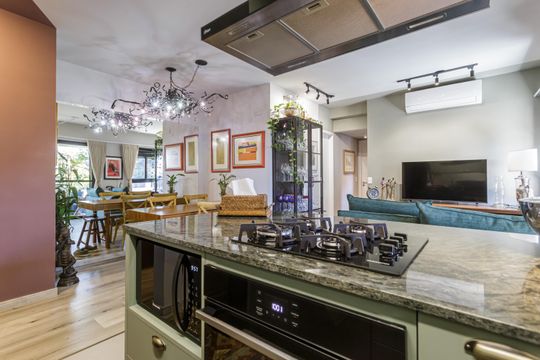 Cozinha de apartamento à venda com 3 quartos, 66m² em Indianópolis, São Paulo