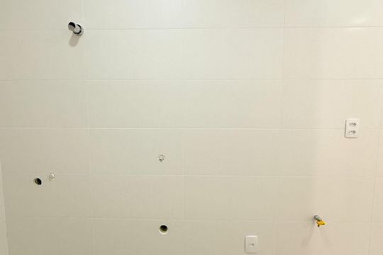 Cozinha de apartamento para alugar com 2 quartos, 55m² em Cachoeira do Bom Jesus, Florianópolis