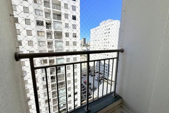 Varanda de apartamento para alugar com 2 quartos, 57m² em Santo Amaro, São Paulo