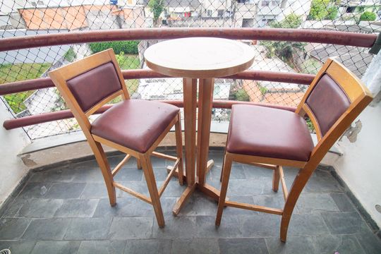 Terraço de apartamento à venda com 3 quartos, 69m² em Vila das Belezas, São Paulo