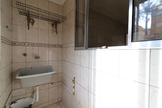 Área de Serviço de apartamento para alugar com 2 quartos, 57m² em Jardim Palmares (zona Sul), São Paulo