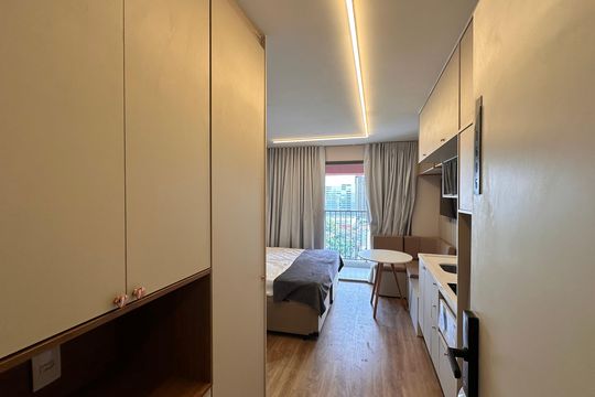 Kitnet/Studio para alugar com 1 quarto, 26m² em Santo Amaro, São Paulo