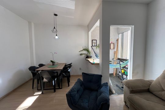 Sala de apartamento para alugar com 3 quartos, 57m² em Manacás, Belo Horizonte