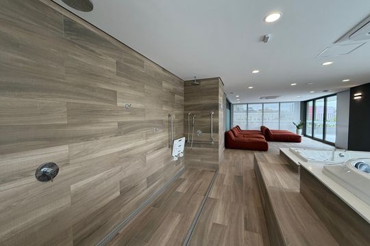 Saúna de kitnet/studio à venda com 1 quarto, 43m² em Jardim Analia Franco, São Paulo