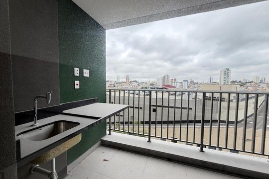 Sacada de kitnet/studio à venda com 1 quarto, 43m² em Jardim Analia Franco, São Paulo