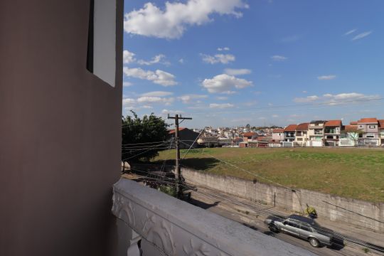 Sacada da Suíte de casa à venda com 3 quartos, 245m² em Jardim Las Vegas, Santo André