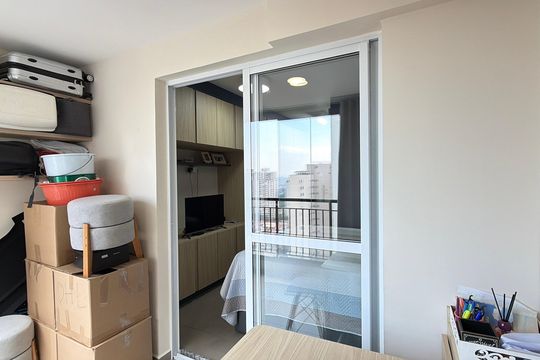 Sacada de kitnet/studio para alugar com 1 quarto, 30m² em Belenzinho, São Paulo