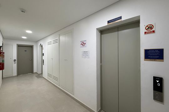 Hall Apartamento  de apartamento para alugar com 2 quartos, 81m² em Brooklin, São Paulo