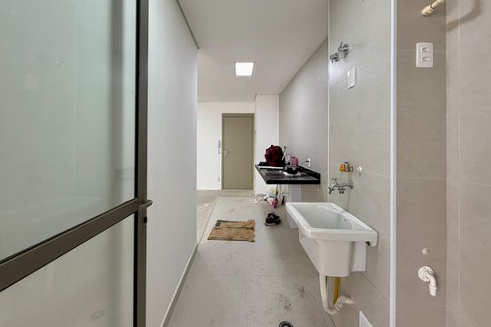 Área de Serviço de apartamento para alugar com 2 quartos, 81m² em Brooklin, São Paulo