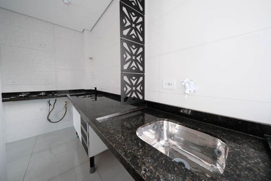Sala/Cozinha de apartamento para alugar com 2 quartos, 34m² em Vila Dalila, São Paulo