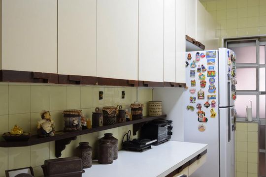 Cozinha de apartamento à venda com 3 quartos, 136m² em Vila Mariana, São Paulo