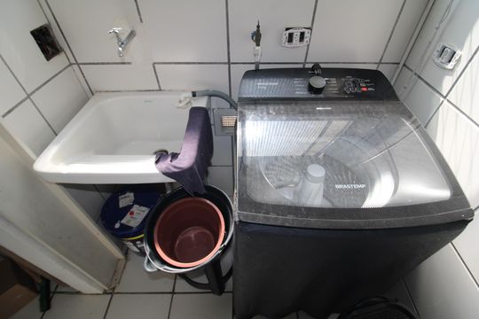 Área de Serviço de apartamento para alugar com 2 quartos, 51m² em Santana, São Paulo