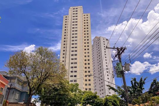 Fachada de apartamento à venda com 2 quartos, 69m² em Cambuci, São Paulo