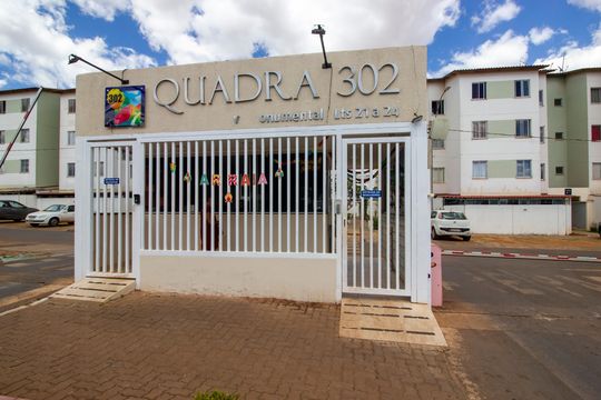 Fachada de apartamento para alugar com 2 quartos, 60m² em Santa Maria, Brasília