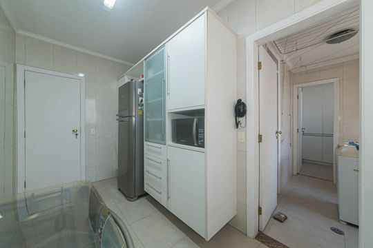 Cozinha de apartamento à venda com 3 quartos, 99m² em Jardim Paulista, São Paulo