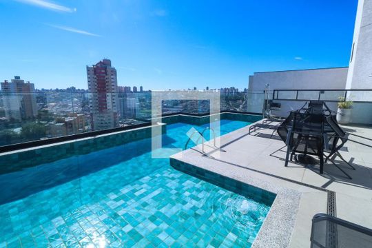 Área comum - Piscina de apartamento para alugar com 2 quartos, 58m² em Baeta Neves, São Bernardo do Campo