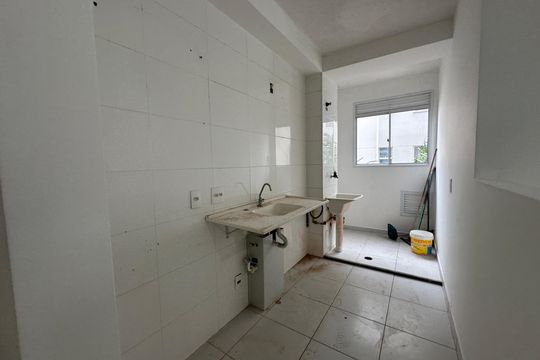 Cozinha de apartamento à venda com 2 quartos, 45m² em Jardim Sao Paulo, Barueri