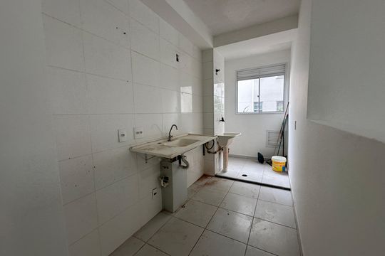 Cozinha de apartamento à venda com 2 quartos, 45m² em Jardim Sao Paulo, Barueri