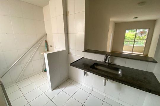 Cozinha de apartamento à venda com 2 quartos, 62m² em Buritis, Belo Horizonte