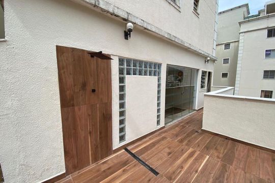 Área externa de apartamento à venda com 2 quartos, 62m² em Buritis, Belo Horizonte