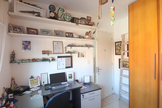 Quarto 3 de casa de condomínio à venda com 3 quartos, 106m² em Fátima, Canoas
